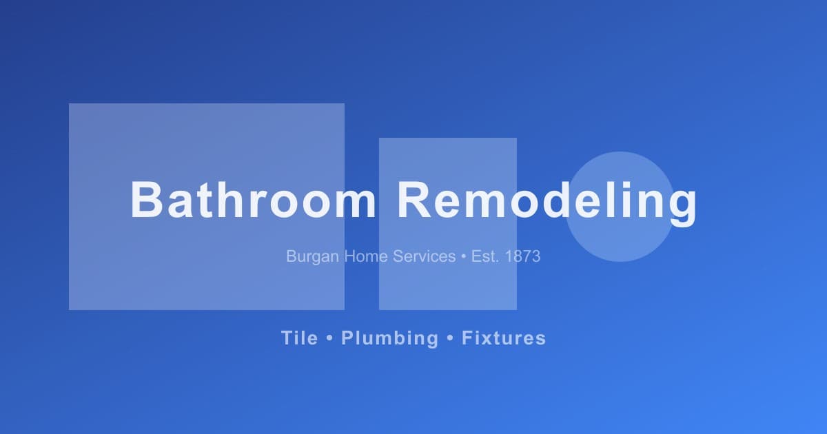 Bathroom Remodeling background