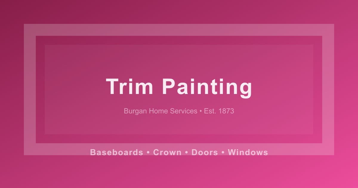 Trim Painting background