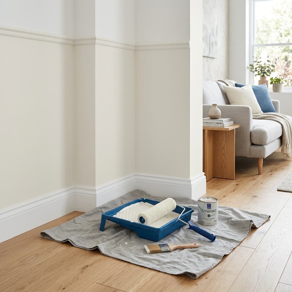 Interior painting by Burgan Home Services